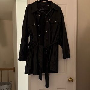 Levi's Black Leather Jacket